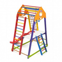 Спортивний комплекс домашній BambinoWood Color Plus 2 170